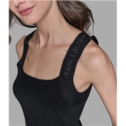 LOGO STRAP SWEATER TANK