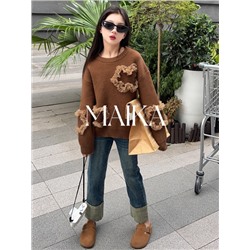 Кофейный свитер