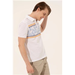 Erkek Beyaz Polo Yaka Tişört