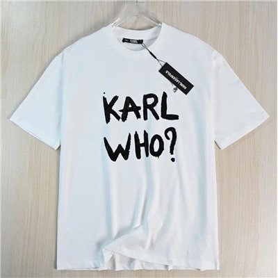 Хлопковая футболка КАР*Л 😎