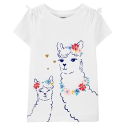 Carter's | Kid Heart Cat Jersey Tee
