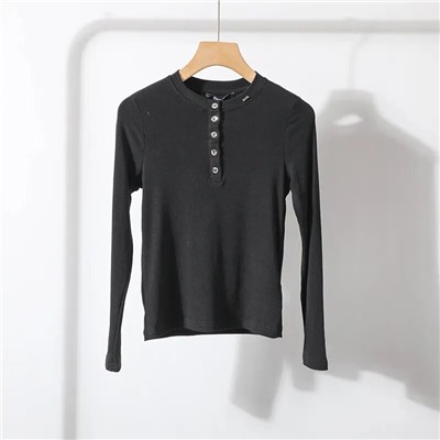 Женский лонгслив на пуговицах  КАР*Л 😎