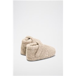 Botines forrados Beige