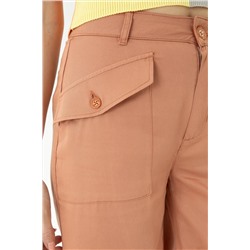 Kadın Pudra Dokuma Şort