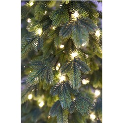 Ель искусственная литая с лампочками Королева Тянь Шаня 2,1 м
