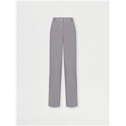 Брюки прямого кроя с защипами из костюмной шерсти, D189/peter