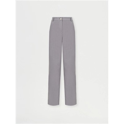 Брюки прямого кроя с защипами из костюмной шерсти, D189/peter