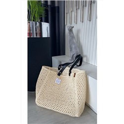 WOMANBAG Büyük Boy Hasır El Yapımı Çanta TYC00813225056