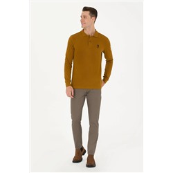 Erkek Vizon Kanvas Pantolon