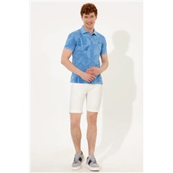 Erkek Koyu Mavi Polo Yaka Tişört