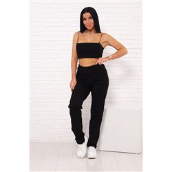 Брюки прямого кроя женские с карманами, Арт. 811