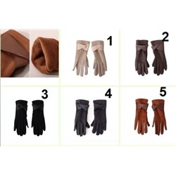 Женские элегантные перчатки из эко замши   Экспортный магазин