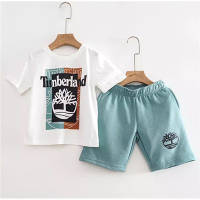 Хлопковый костюм для мальчиков на лето