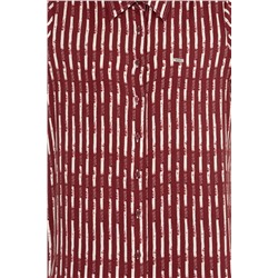 Kadın Vİşne Uzun Kollu Gömlek