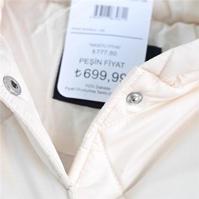 Женская  стеганая свободная повседневная тонкое хлопковая куртка с капюшоном