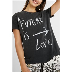 Camiseta manga corta mensajes