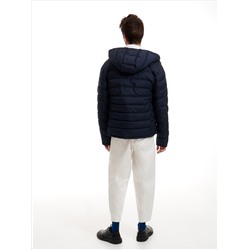 Steppjacke mit Kapuze