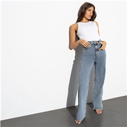 Джинсы палаццо из 100% хлопка, Modena (medium blue)