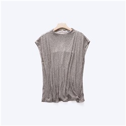 Женский топ с пайетками  СК