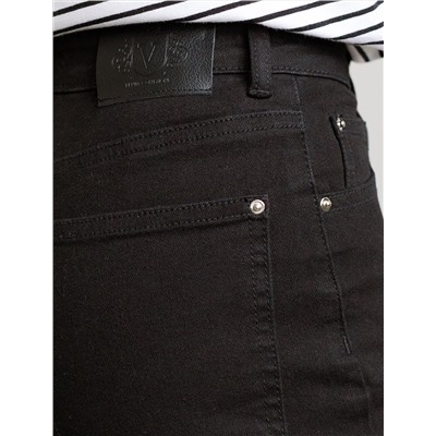 Джинсы мом фит из мягкой эластичной джинсы 12OZ