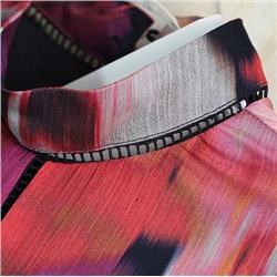 Облегающее шифоновое платье