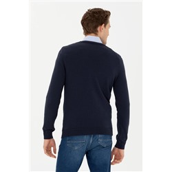 Erkek Lacivert Kazak