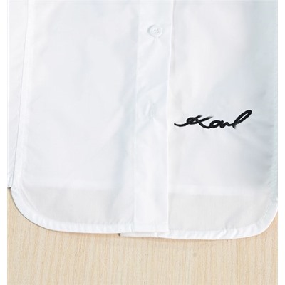 Женская хлопковая рубашка с рукавами-фонариками КАР*Л 😎