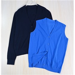 Женский комплект из двух предметов: свитер с V-образным вырезом  ДЖЕЙ*ЭН*БИ*УАЙ