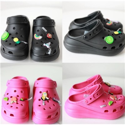 Разноцветные сабо  КРОК*С  Экспорт   Материал: EVA