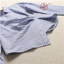 Женская рубашка с ассиметричной плашкой