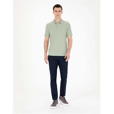 Yeşil Slim Fit Tişört