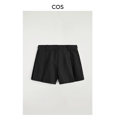 Женские шорты из смесового льна  КО*С