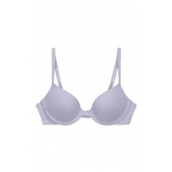 Sujetador push up algodón lila