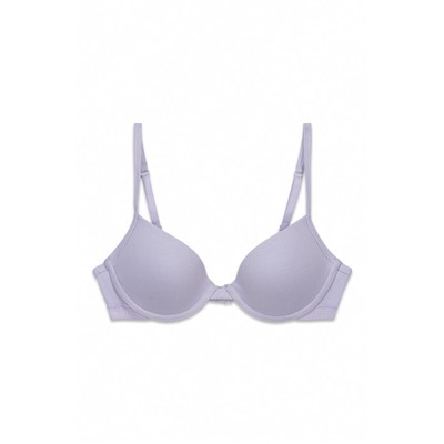 Sujetador push up algodón lila