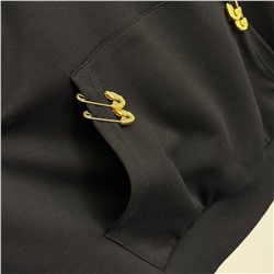 Женское свободное худи / толстовка с капюшоном   Schiaparell*i