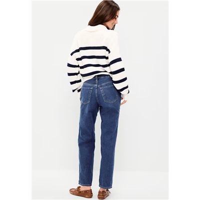 High-Waisted OG Loose Rigid Jeans