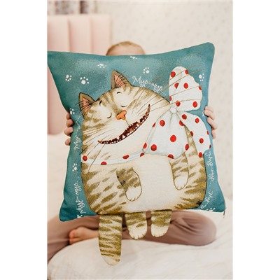 Наволочка декоративная 45х45 Мур