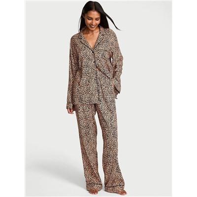 Victoria's Secret Flannel Long Pajama Set