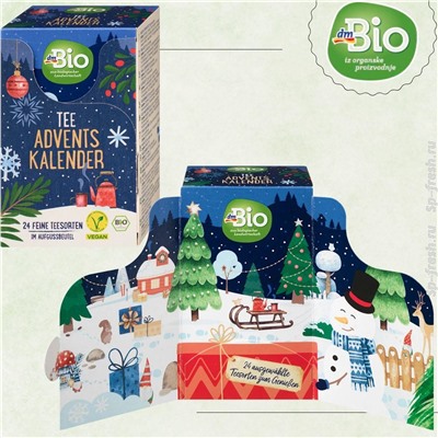 Adventskalender 2025, 24 Feine Teesorten, 1 St