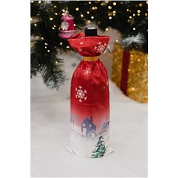 Украшение на бутылку Набор 3 шт Снеговик дед мороз и Олень