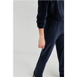 Pantalón ancho felpa