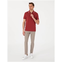 Nar Slim Fit Polo Yaka Tişört