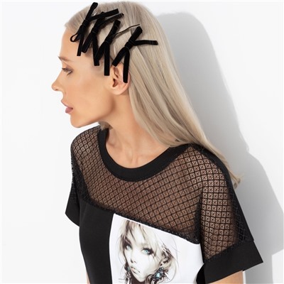 Футболка комбинированная, Ты в деле (girl)