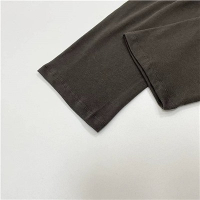 Хлопковый лонгслив   GA*P 🩶  Унисекс модель