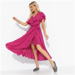 Платье на запах, Счастье влюбленности (фуксия)