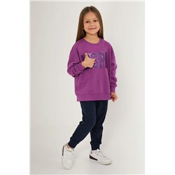 Kız Çocuk Violet Pijama Takımı