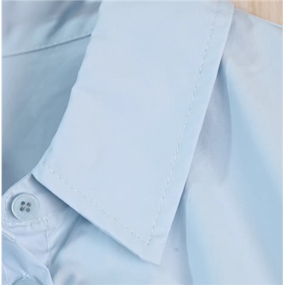 Женская свободная повседневная рубашка с длинным рукавом