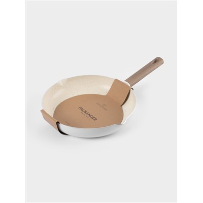 Сковорода, 28 см, с покрытием, алюминий, молочная, Palisander