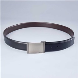 Мужской ремень Calvi*n Klei*n в подарочной коробке с двойной пряжкой