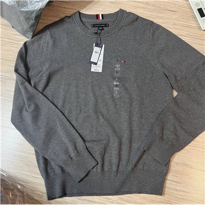 Мужской базовый трикотажный свитер ТОММИ ХИЛФИГЕ*Р